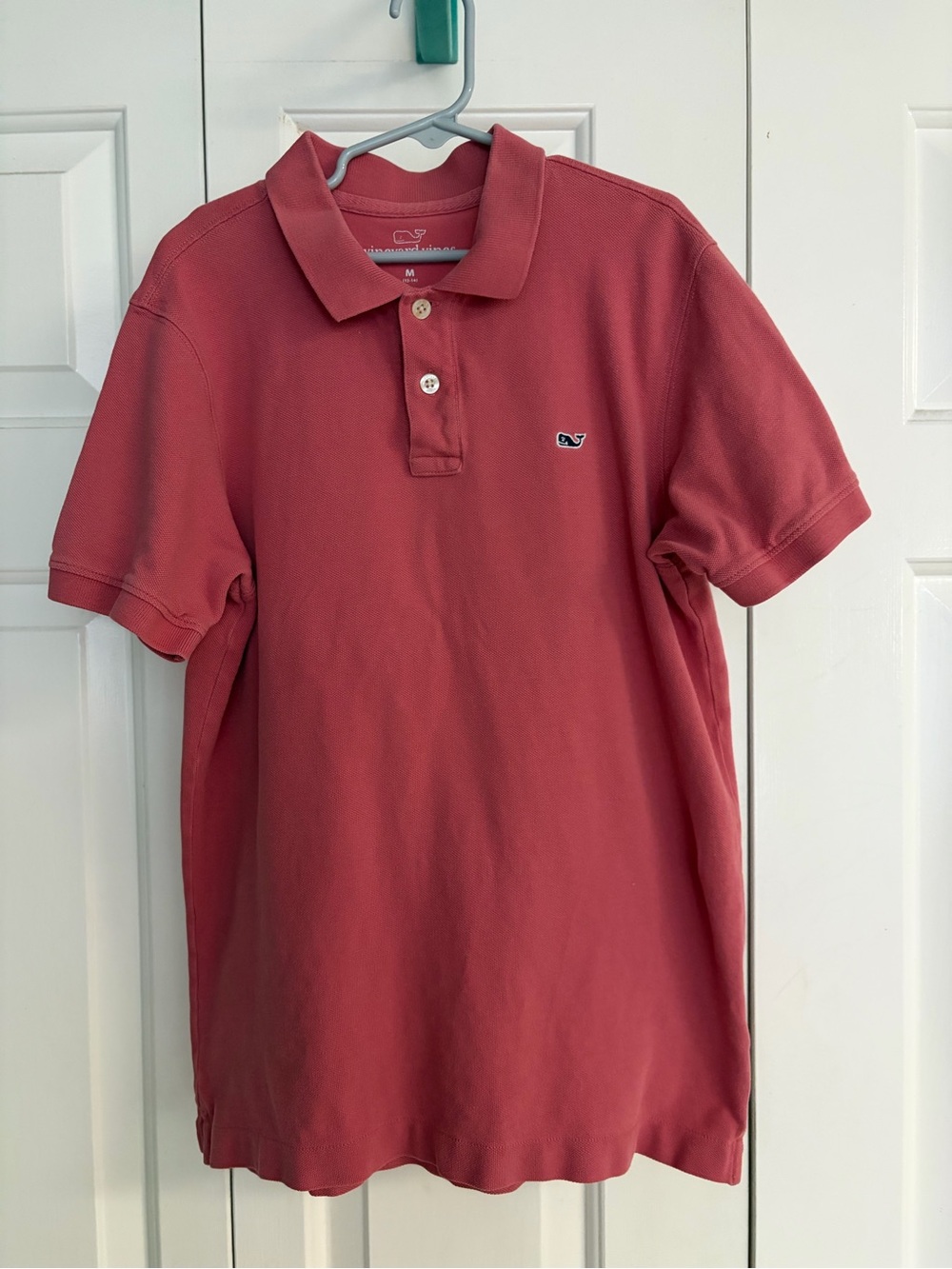 Boys Short-Sleeve Polo Shirt in Nantucket red